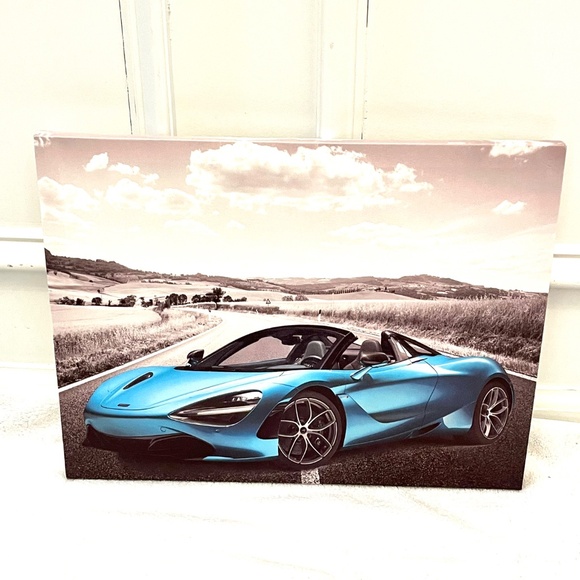 Luxury Car Pulled Canvas Wall Hangings (4) - Picture 4 of 6